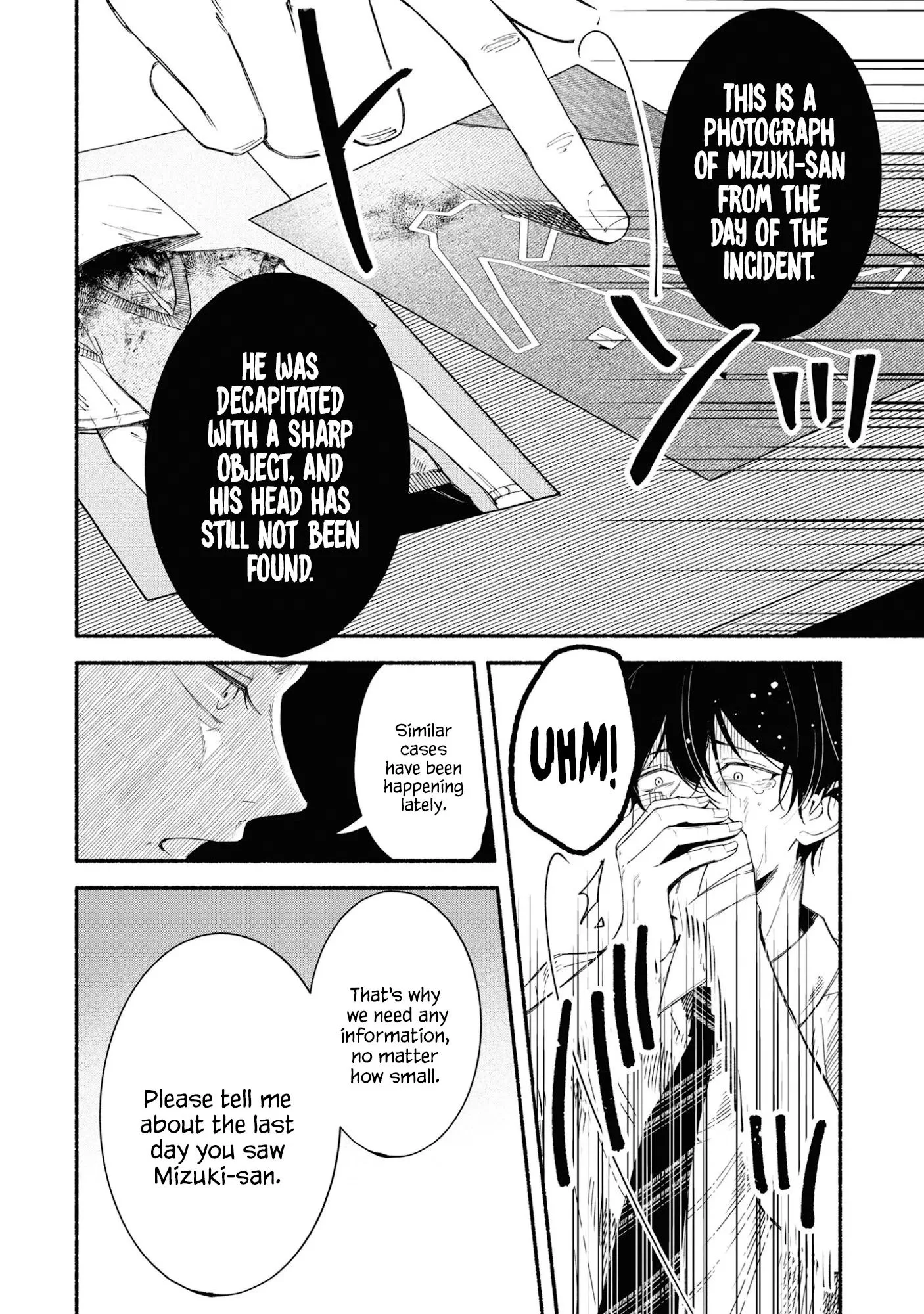 Fascinated by a beautiful dead face Chapter 4.1 page 3