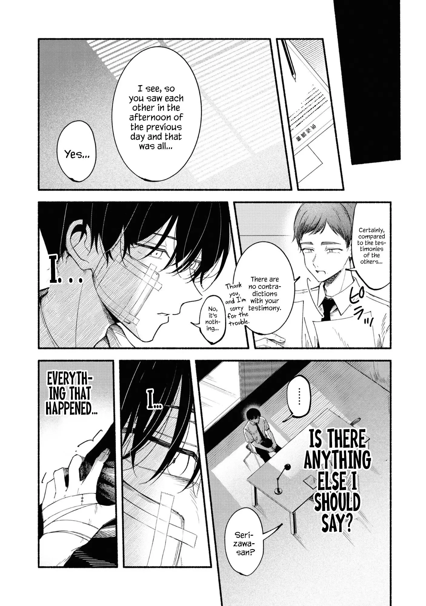 Fascinated by a beautiful dead face Chapter 4.1 page 4