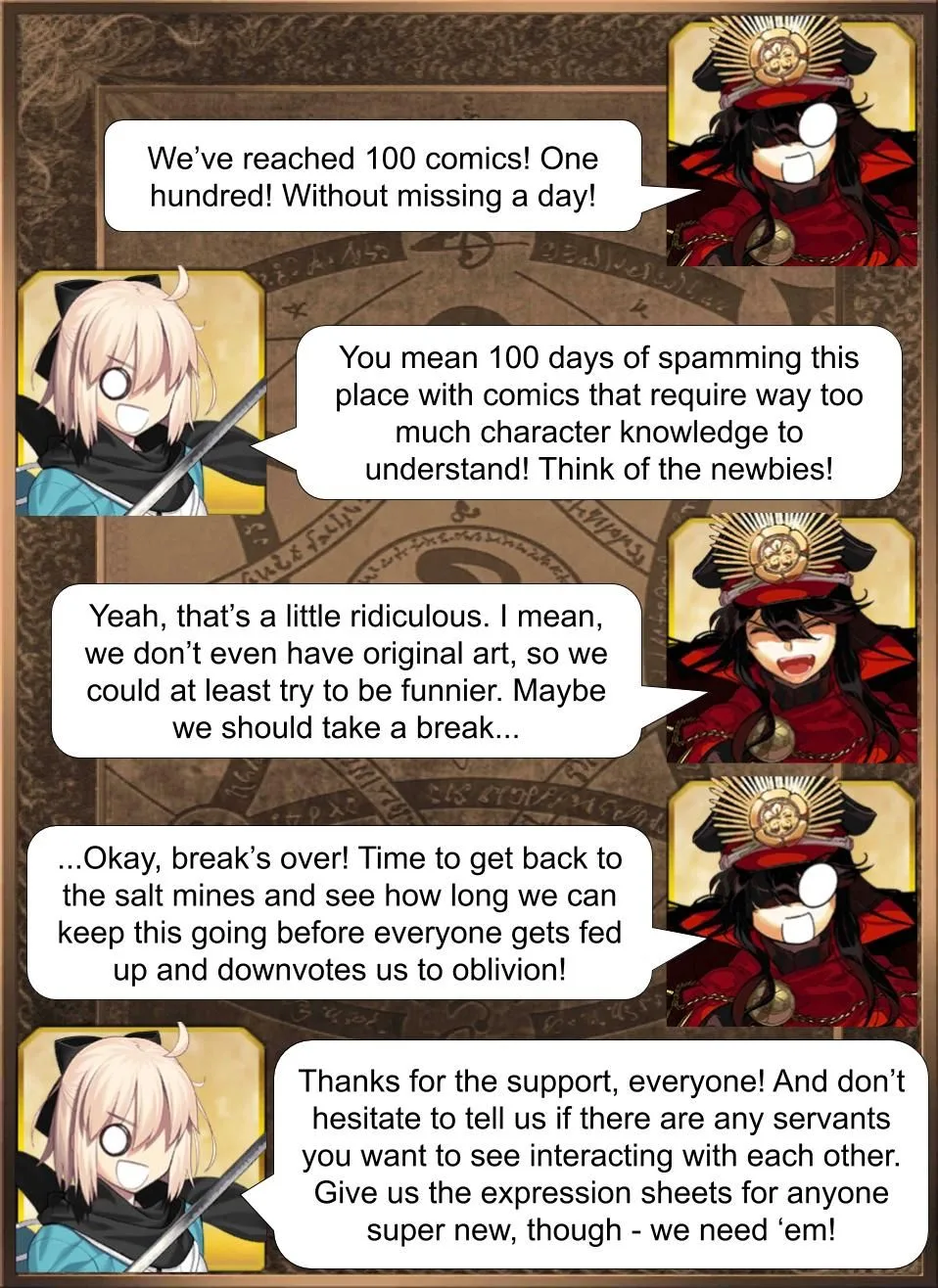 Fate/Grand Order - Daily Chaldea (Doujinshi) Chapter 100 page 1