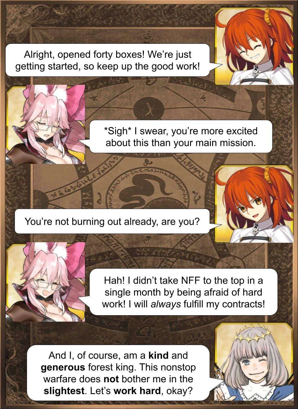 Fate/Grand Order - Daily Chaldea (Doujinshi) Chapter 1554 page 1