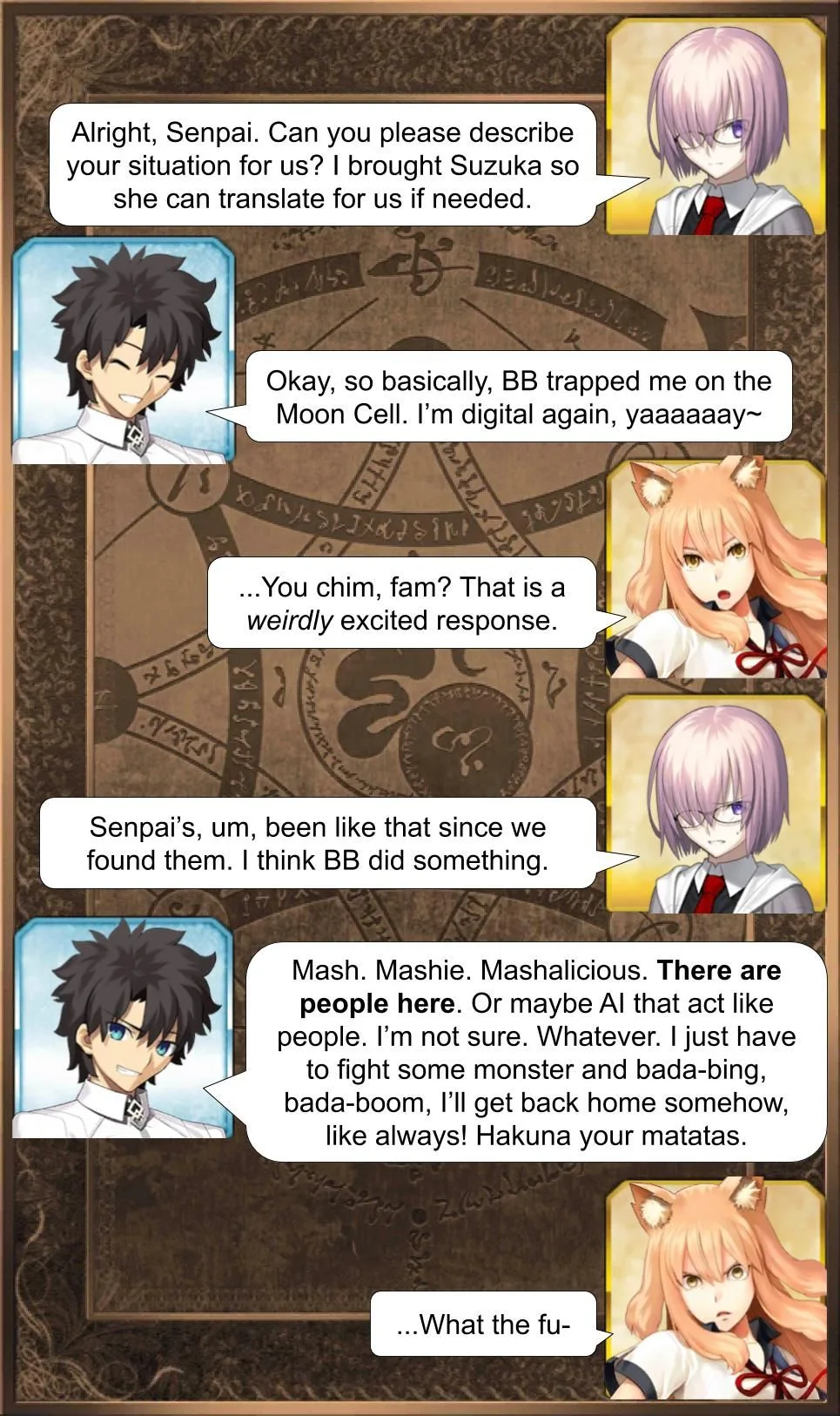 Fate/Grand Order - Daily Chaldea (Doujinshi) Chapter 554 page 1