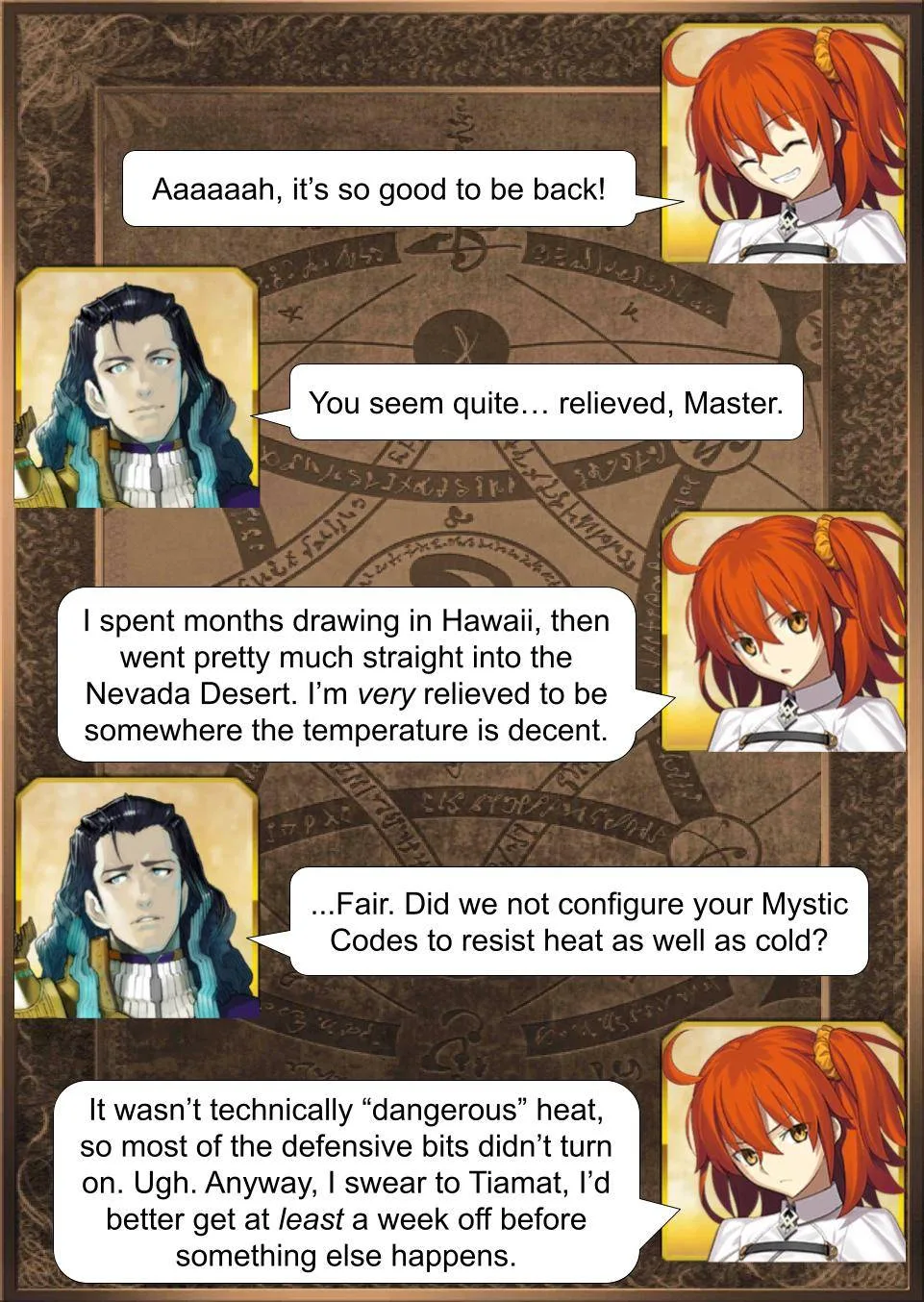 Fate/Grand Order - Daily Chaldea (Doujinshi) Chapter 843 page 1