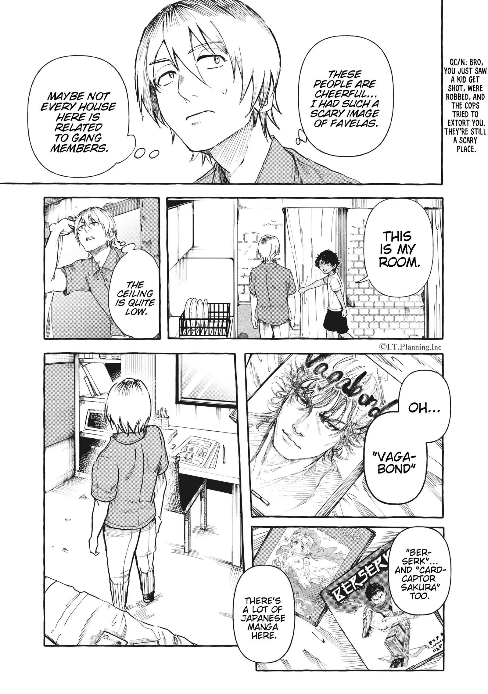 Favela no Mangaka Chapter 1 page 38