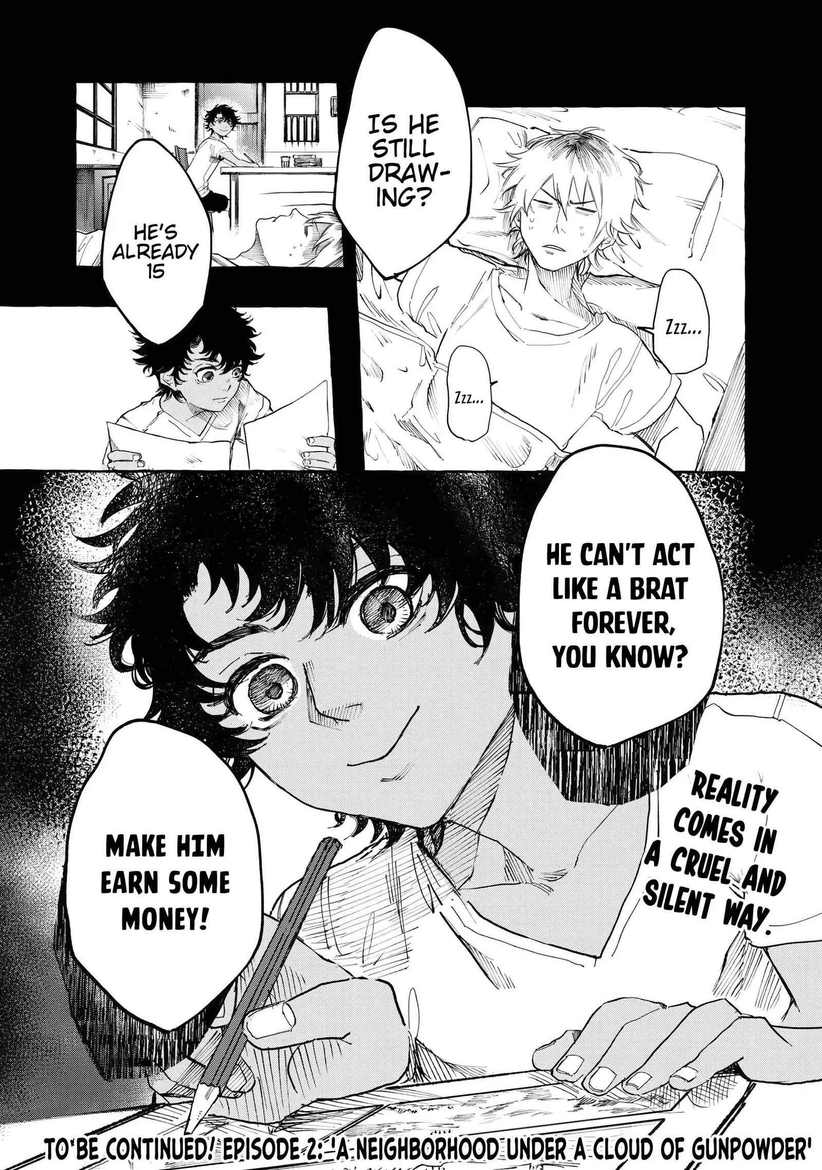 Favela no Mangaka Chapter 1 page 57