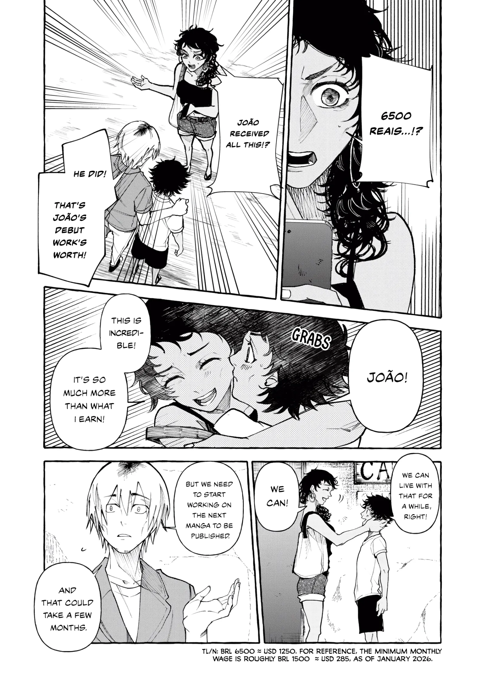 Favela no Mangaka Chapter 12 page 33
