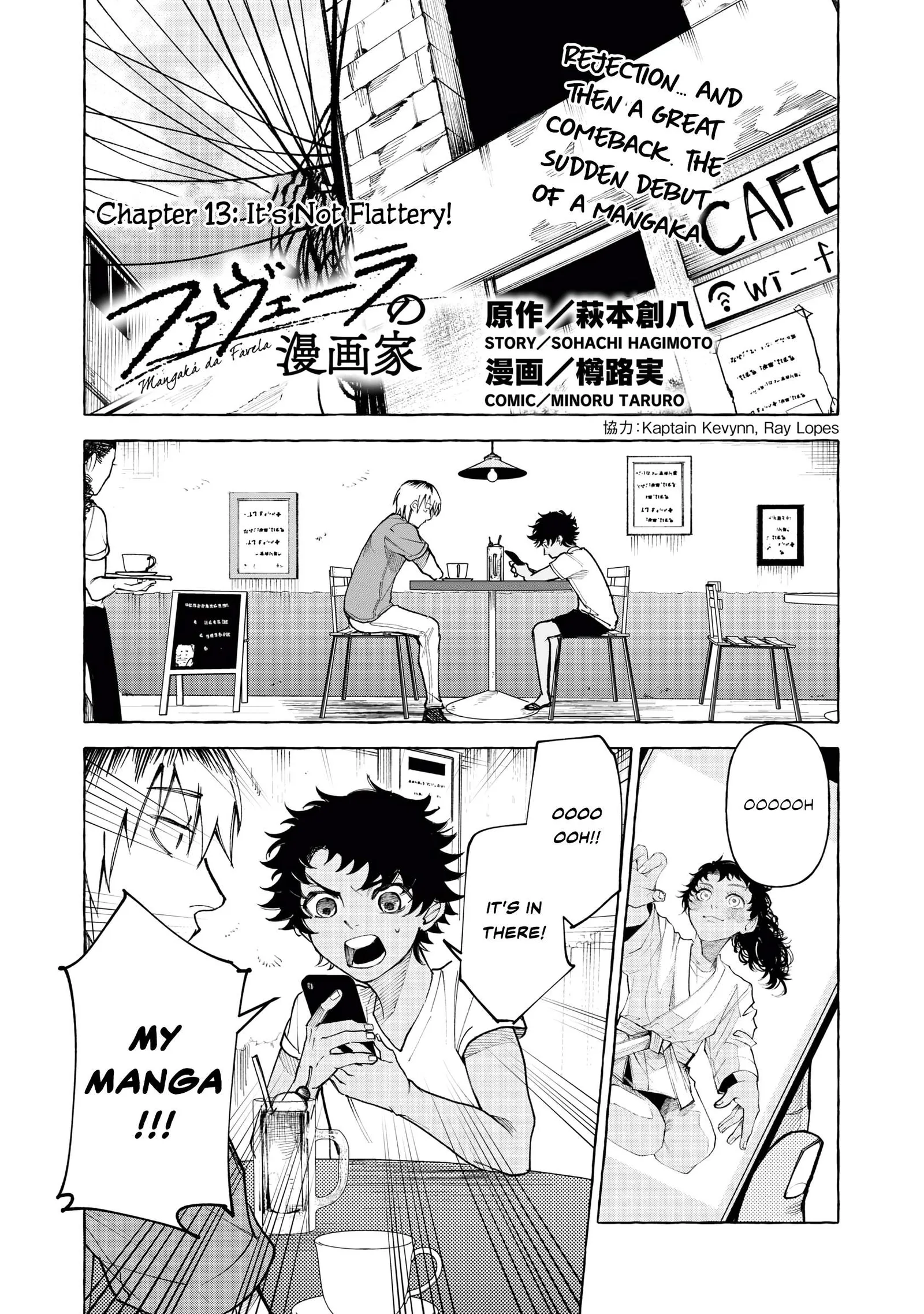 Favela no Mangaka Chapter 13 page 2