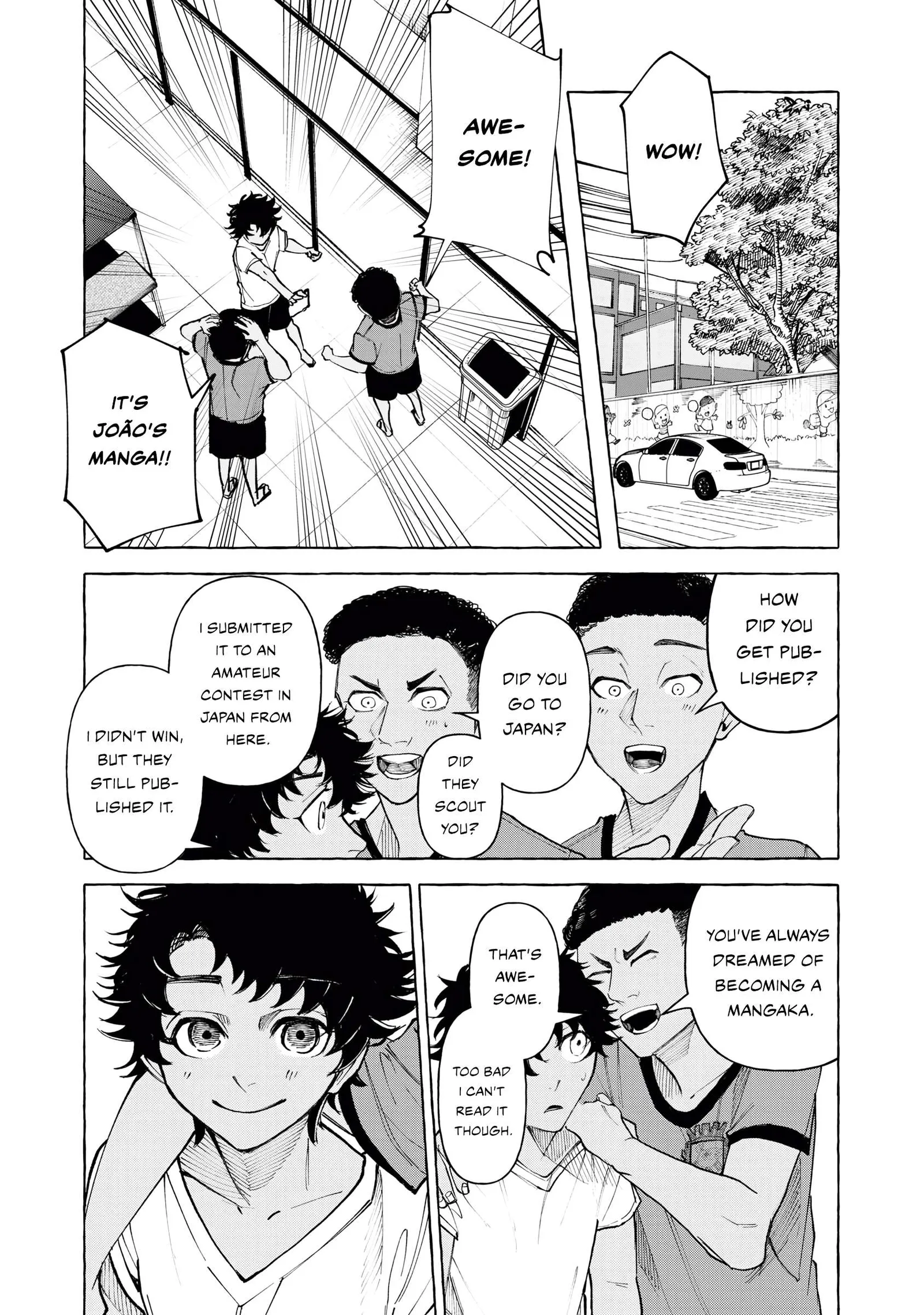 Favela no Mangaka Chapter 13 page 8