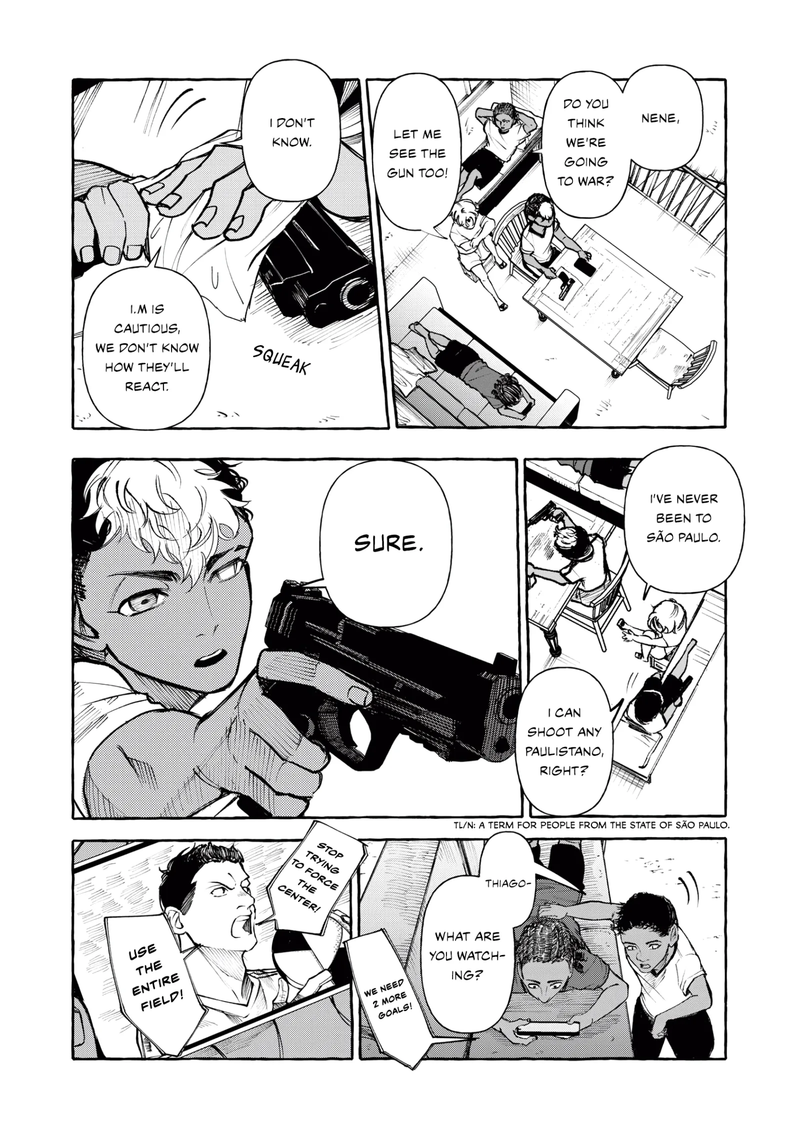 Favela no Mangaka Chapter 14 page 31