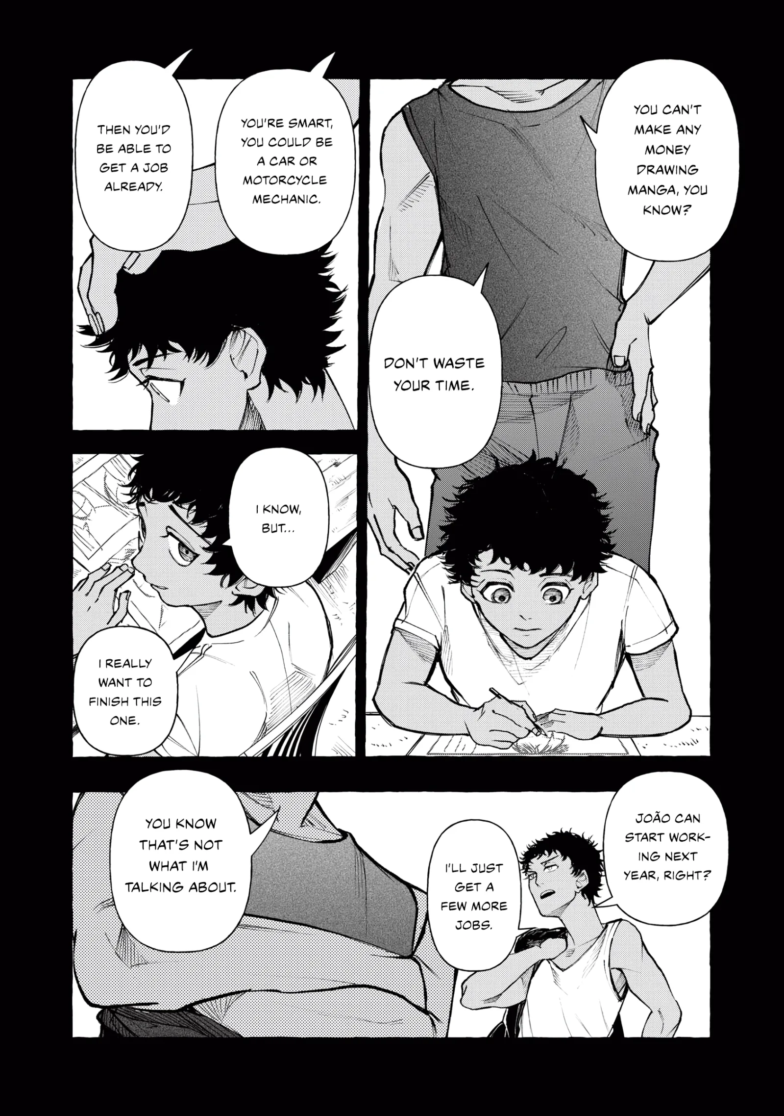 Favela no Mangaka Chapter 14 page 32