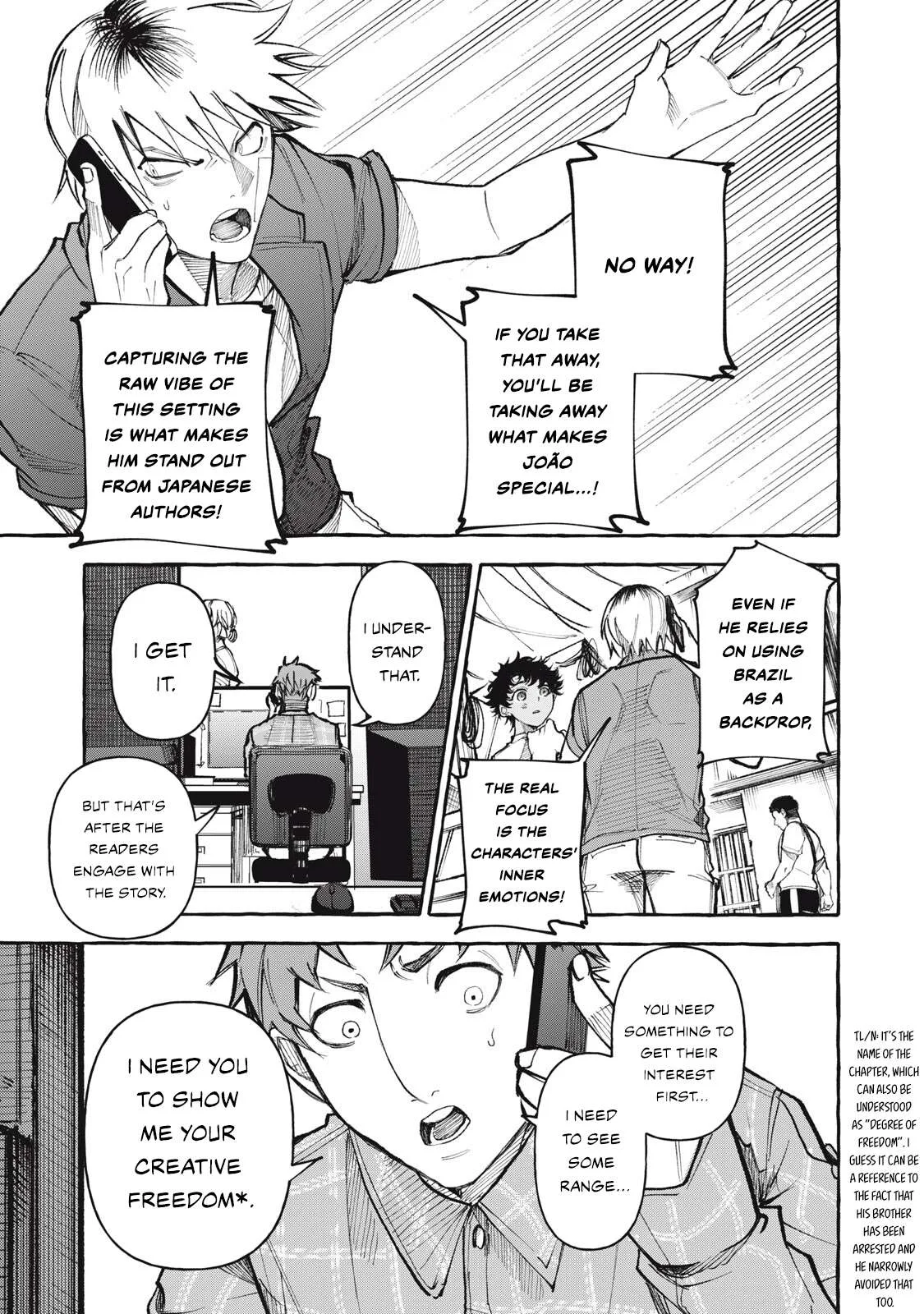 Favela no Mangaka Chapter 17 page 18