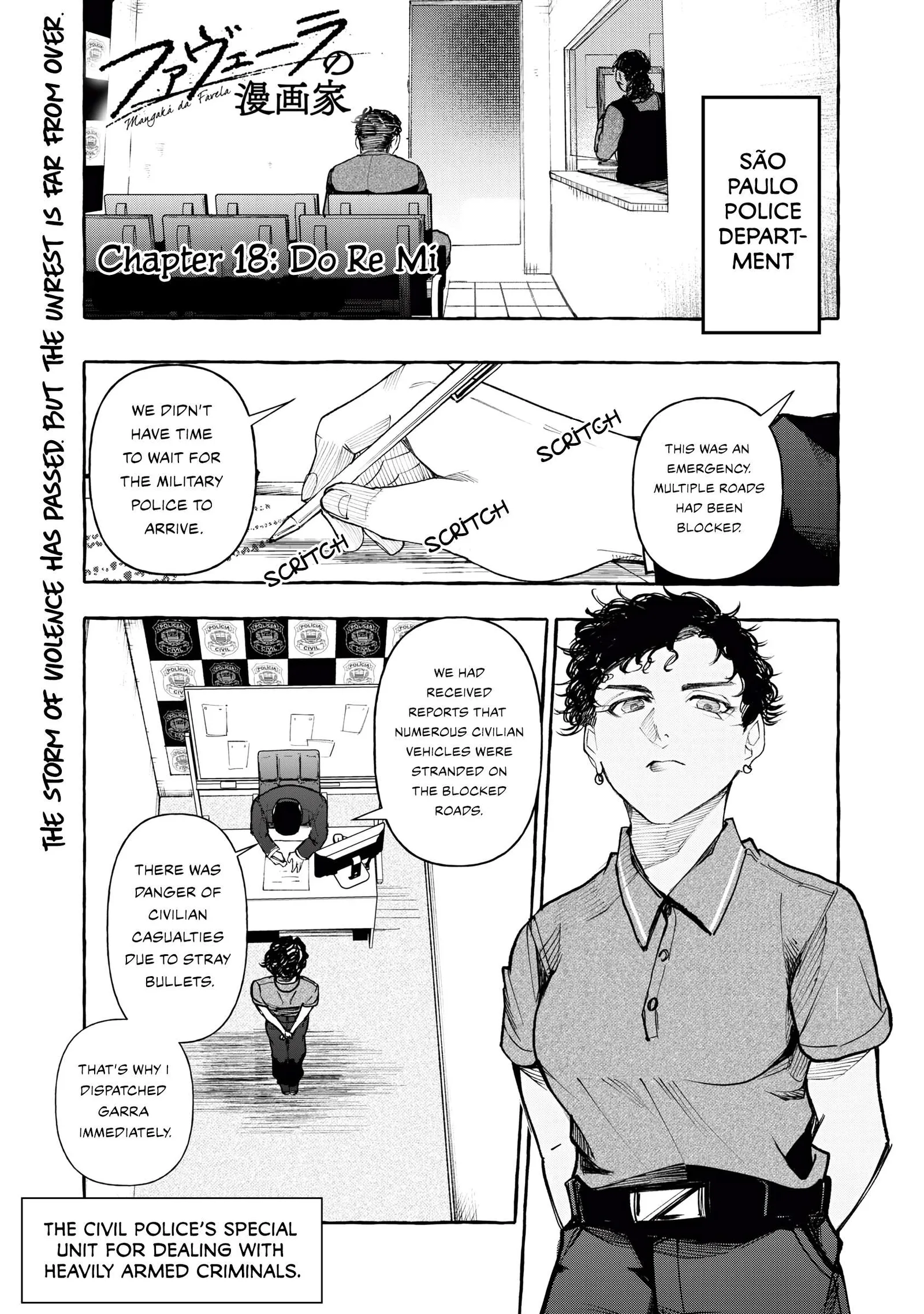Favela no Mangaka Chapter 18 page 2