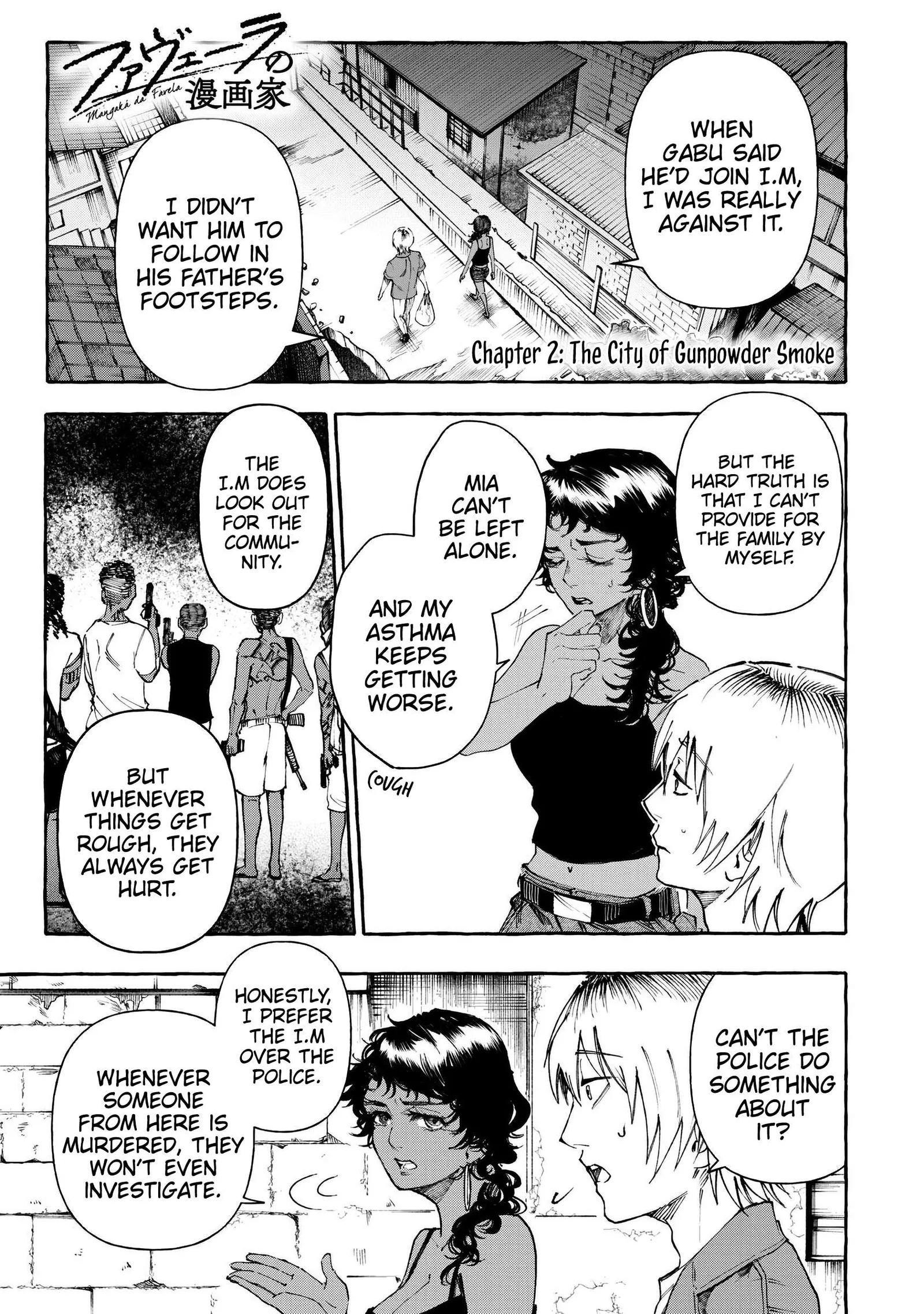 Favela no Mangaka Chapter 2 page 2