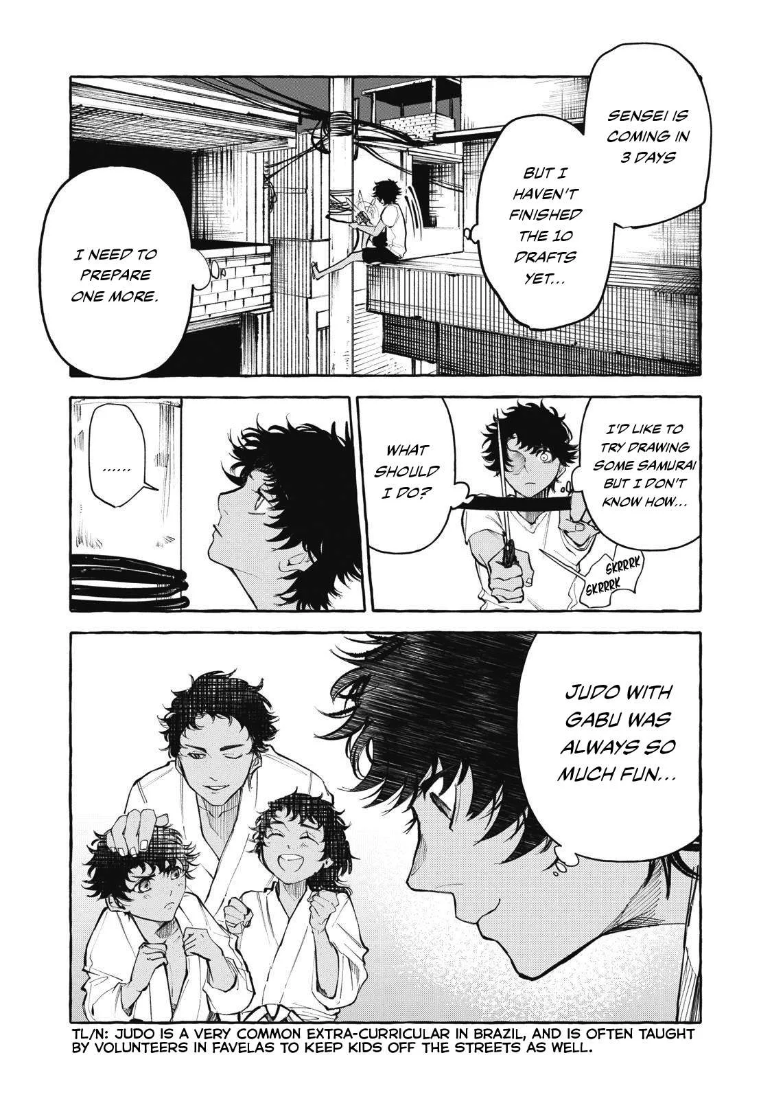 Favela no Mangaka Chapter 5 page 16
