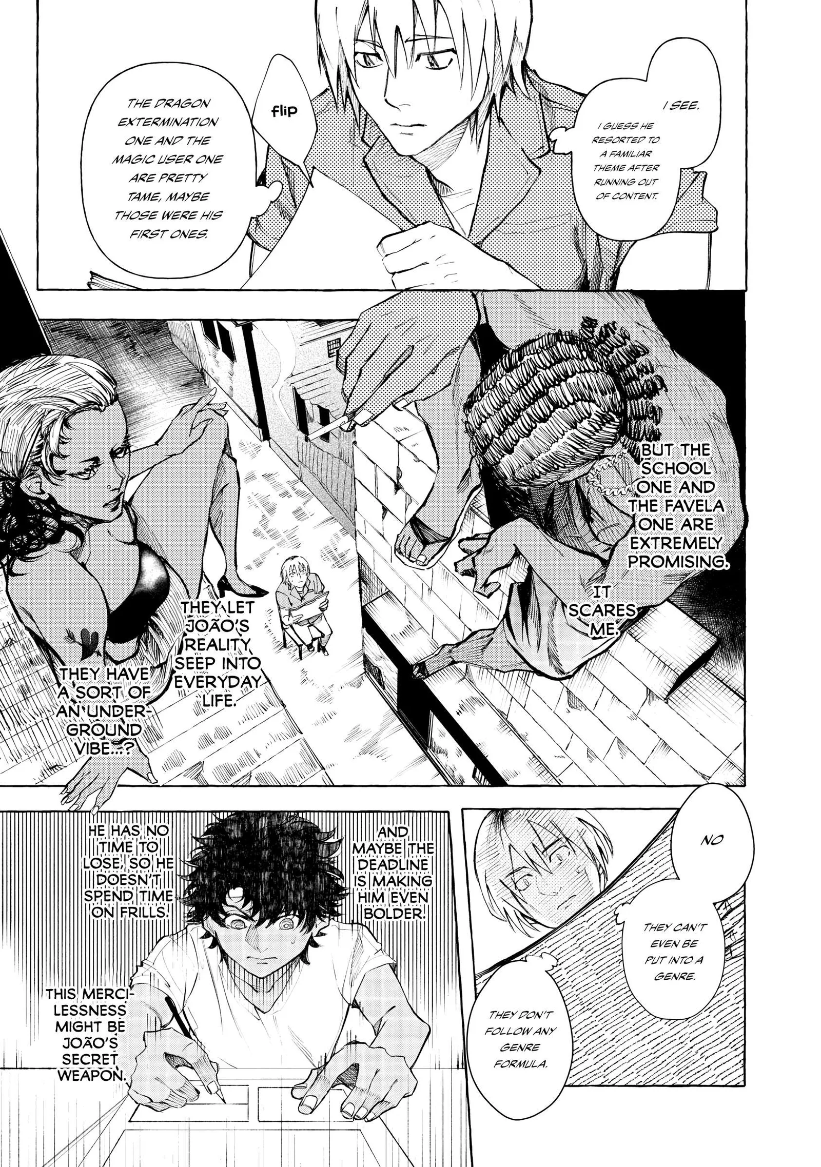 Favela no Mangaka Chapter 7 page 8