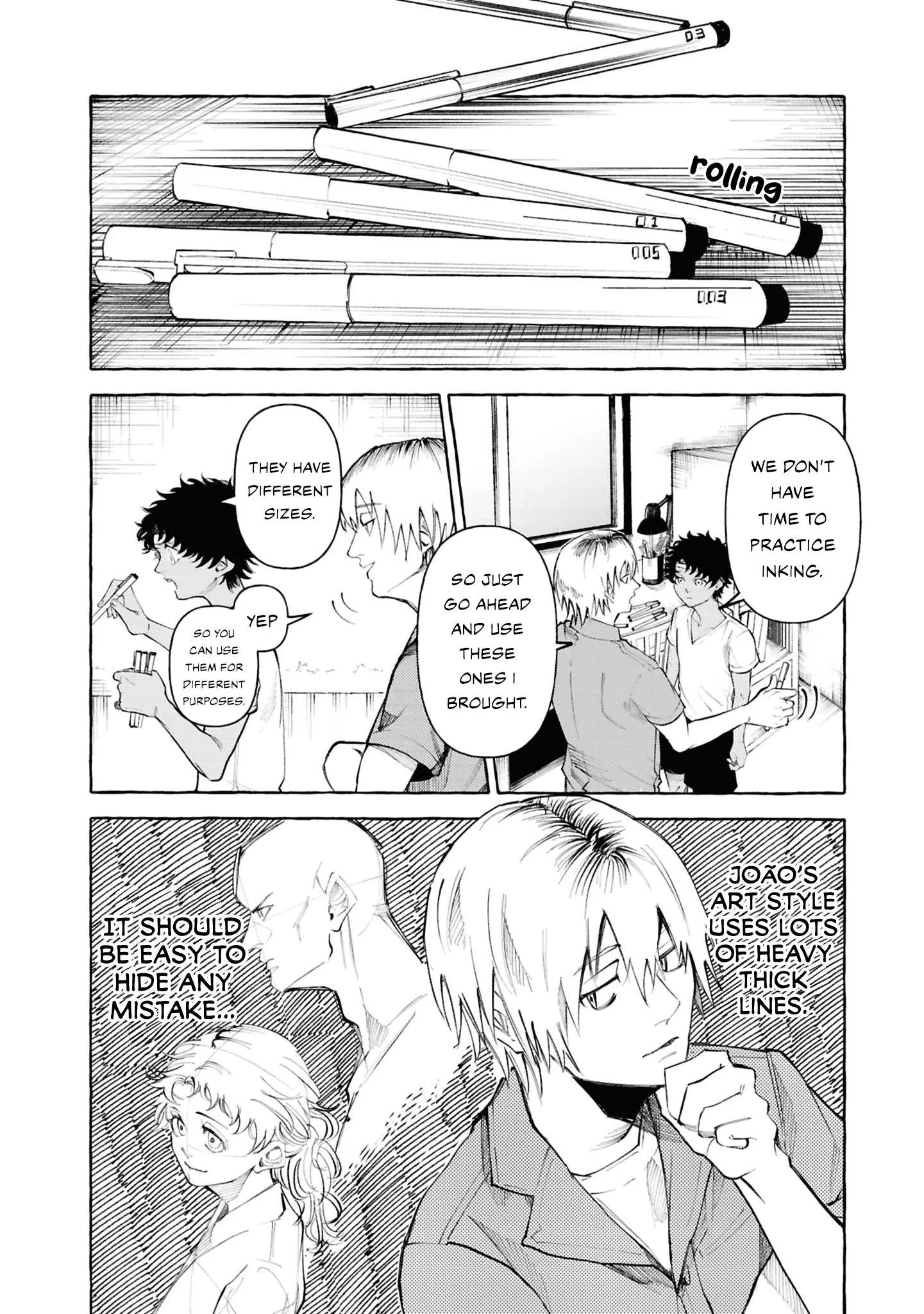 Favela no Mangaka Chapter 9 page 9