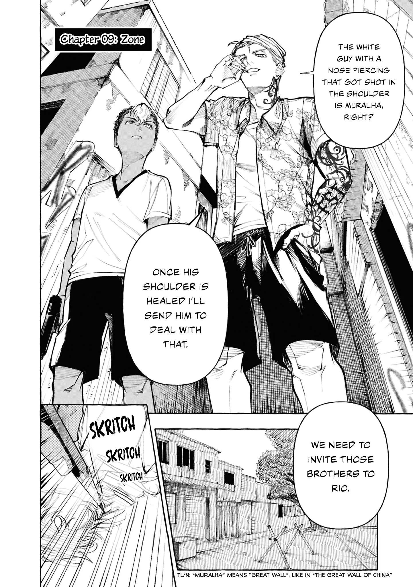 Favela no Mangaka Chapter 9 page 2