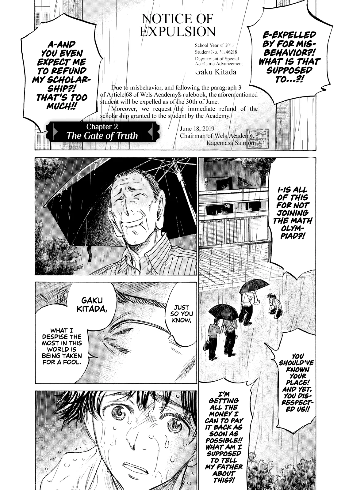 Fermat's Cuisine Chapter 2 page 1