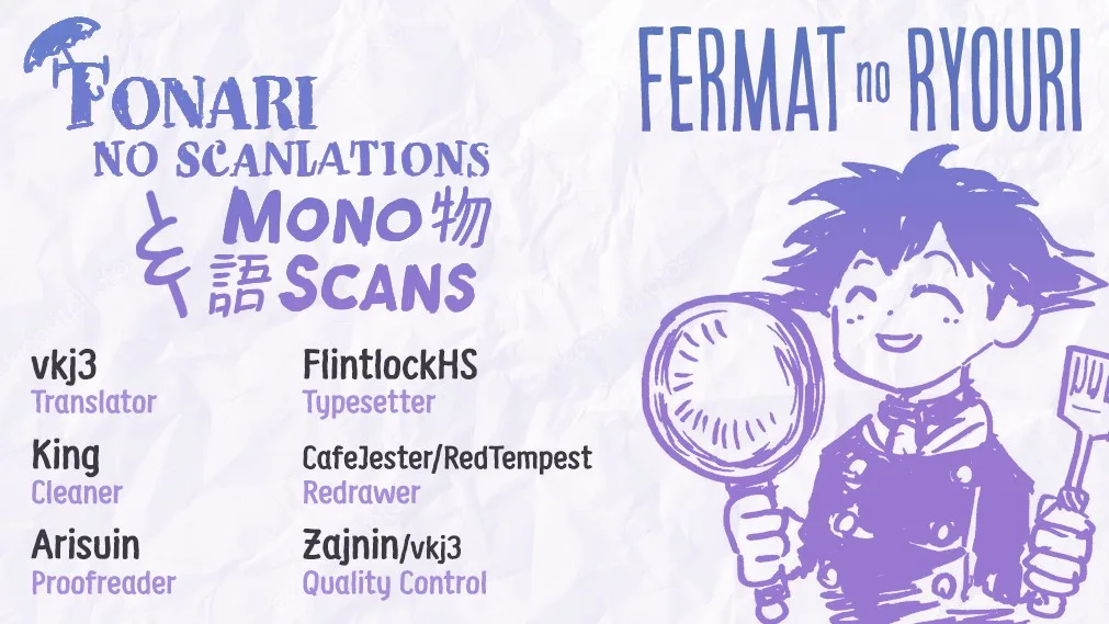Fermat's Cuisine Chapter 2 page 63