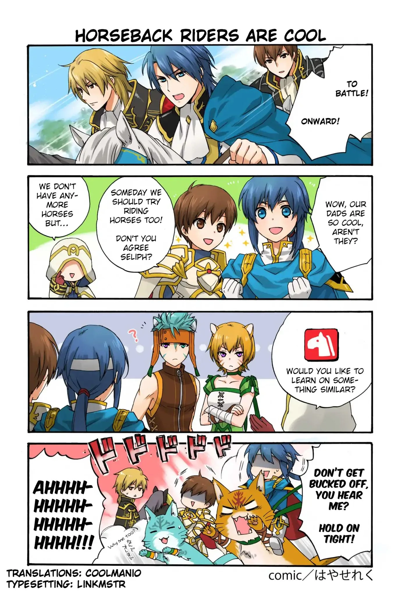 FIRE EMBLEM HEROES DAILY LIVES OF THE HEROES Chapter 100 page 1