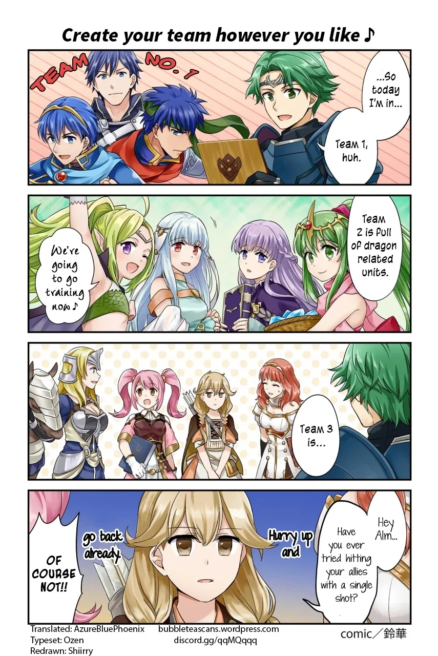 FIRE EMBLEM HEROES DAILY LIVES OF THE HEROES Chapter 13 page 1