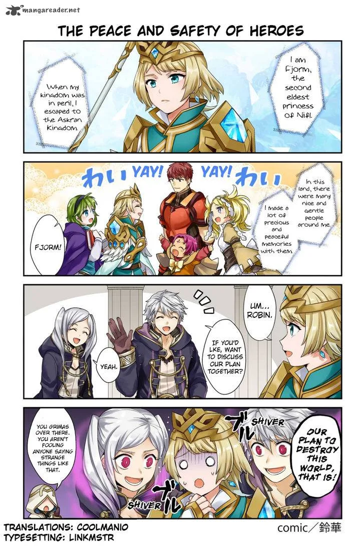 FIRE EMBLEM HEROES DAILY LIVES OF THE HEROES Chapter 35 page 1