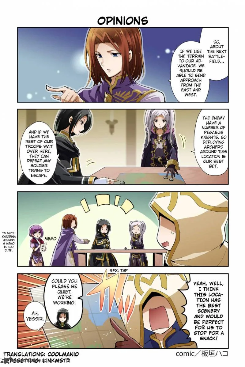 FIRE EMBLEM HEROES DAILY LIVES OF THE HEROES Chapter 41 page 1