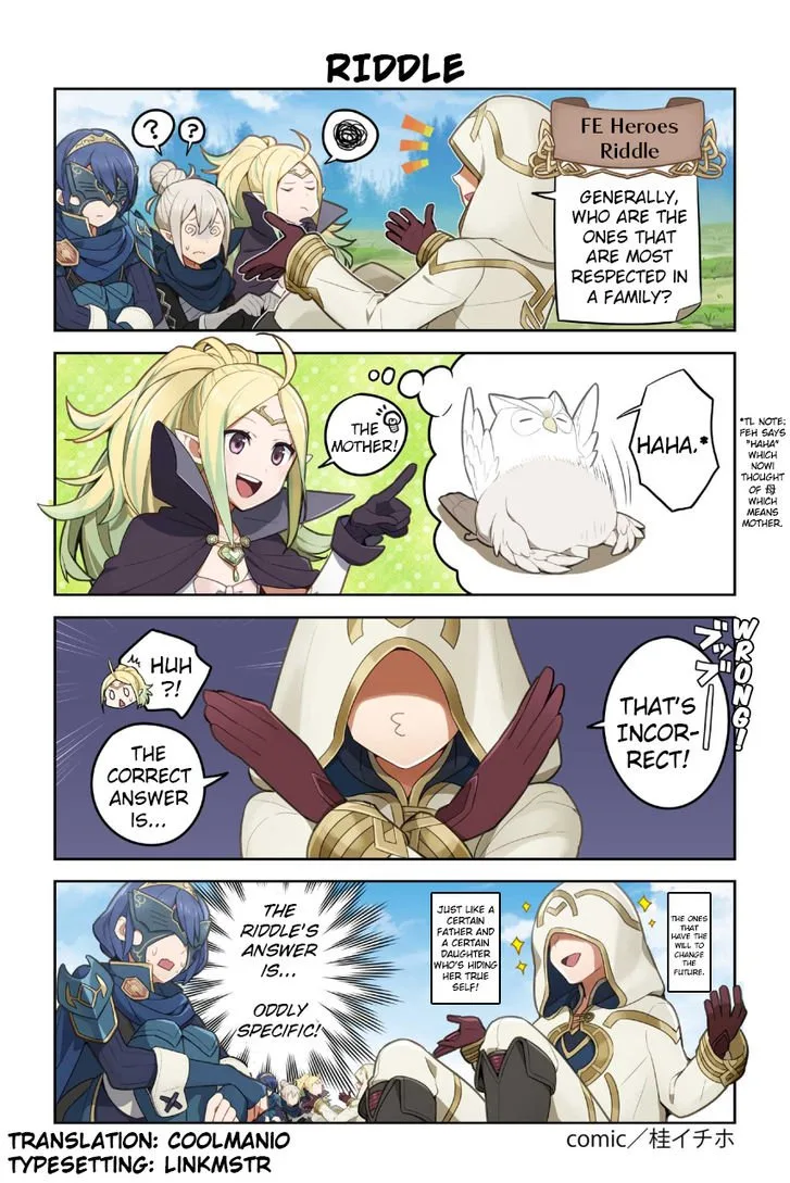FIRE EMBLEM HEROES DAILY LIVES OF THE HEROES Chapter 46 page 1