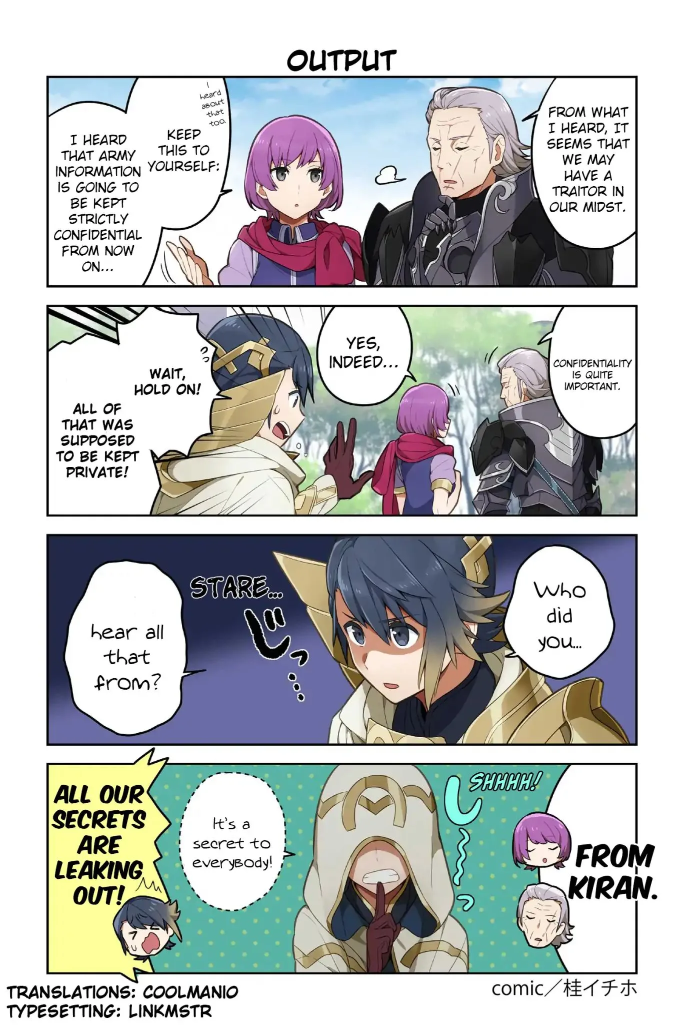 FIRE EMBLEM HEROES DAILY LIVES OF THE HEROES Chapter 66 page 1