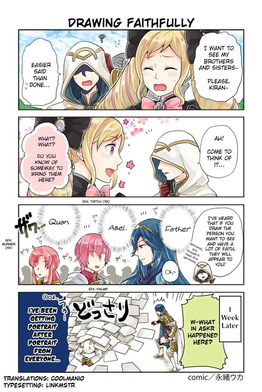 FIRE EMBLEM HEROES DAILY LIVES OF THE HEROES Chapter 85 page 1
