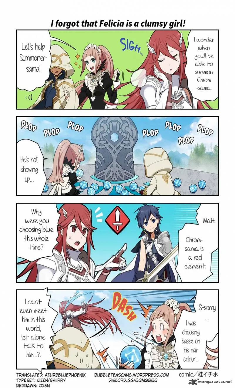FIRE EMBLEM HEROES DAILY LIVES OF THE HEROES Chapter 9 page 1