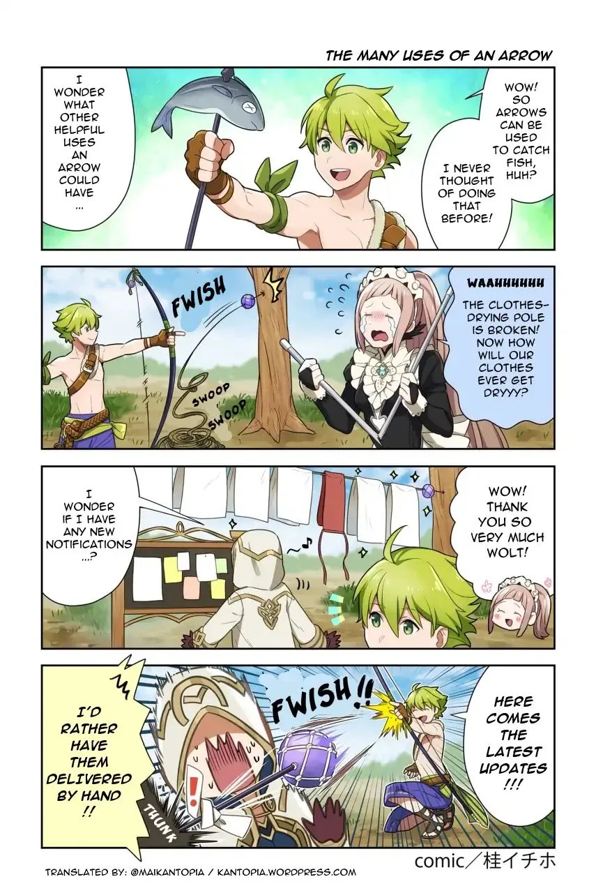 FIRE EMBLEM HEROES DAILY LIVES OF THE HEROES Chapter 92 page 1