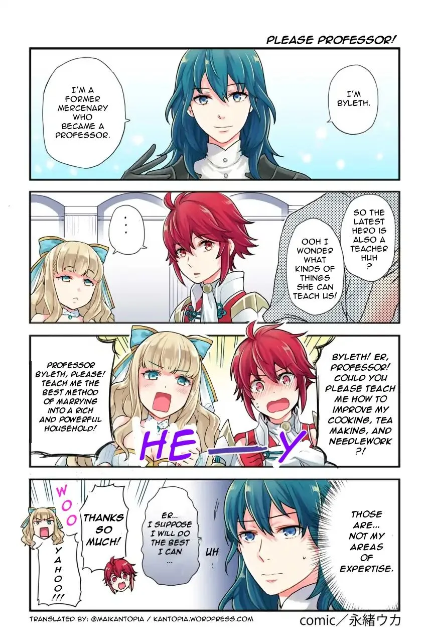 FIRE EMBLEM HEROES DAILY LIVES OF THE HEROES Chapter 93 page 1