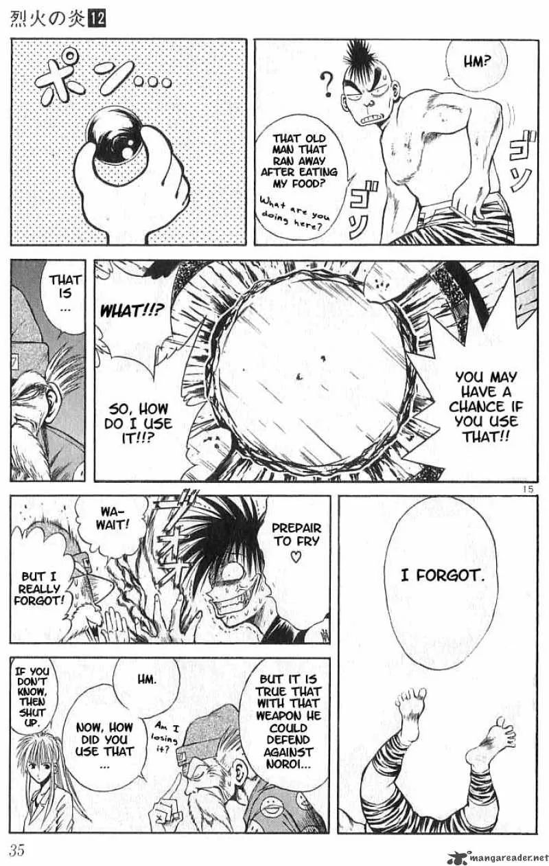 Flame Of Recca Chapter 110 page 15