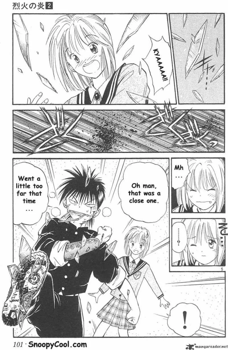 Flame Of Recca Chapter 15 page 5