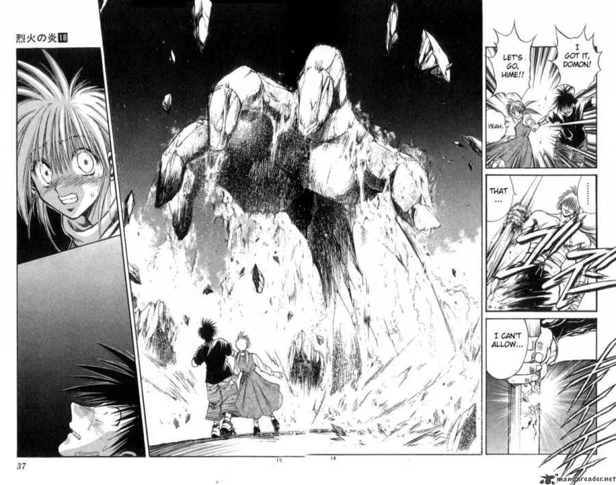 Flame Of Recca Chapter 170 page 14