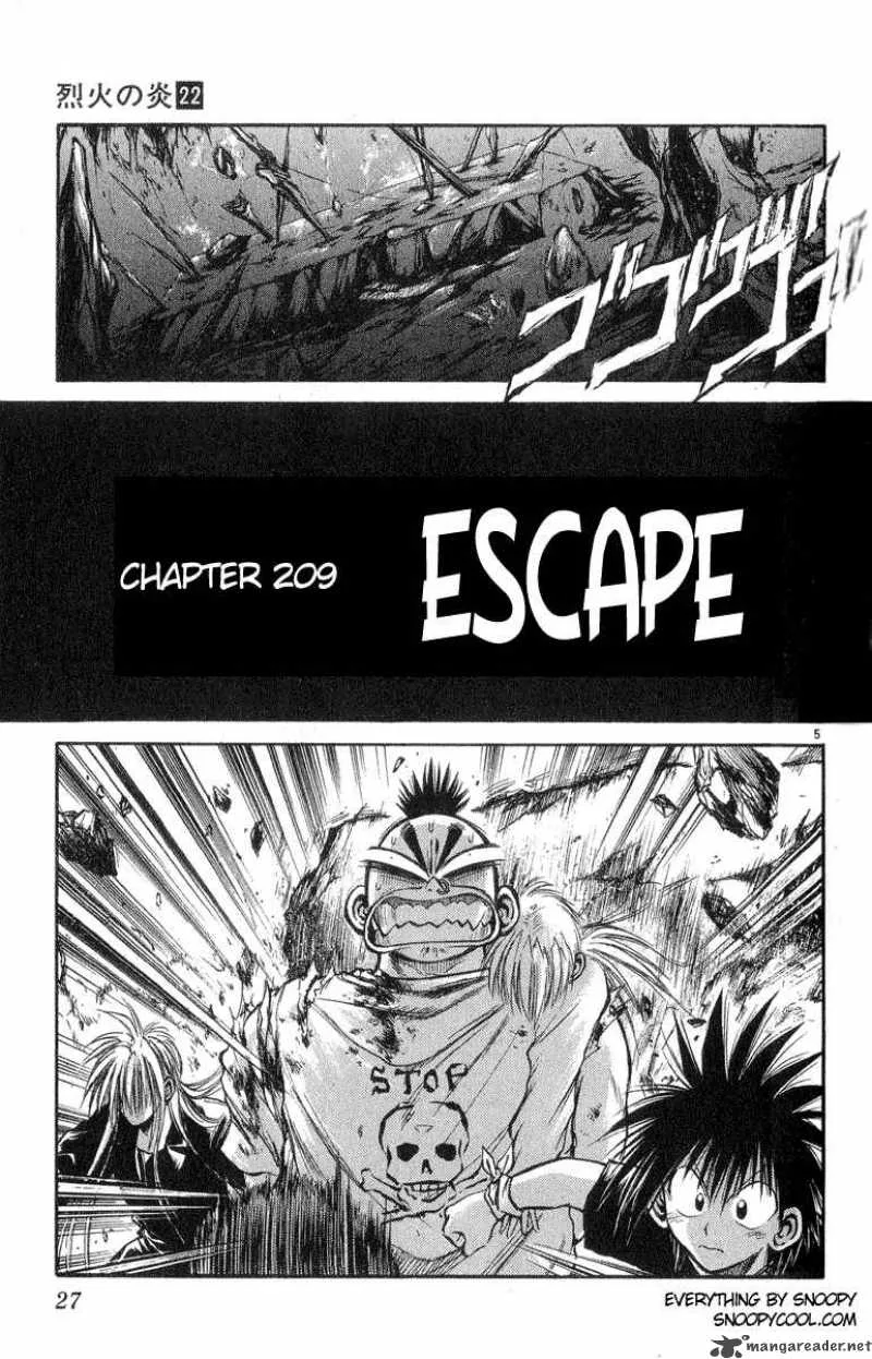 Flame Of Recca Chapter 210 page 5