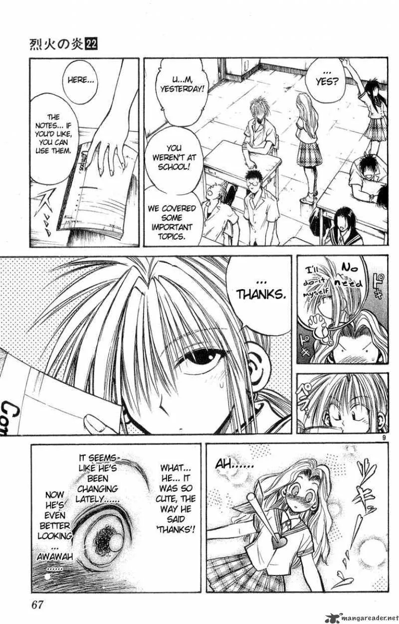 Flame Of Recca Chapter 212 page 8