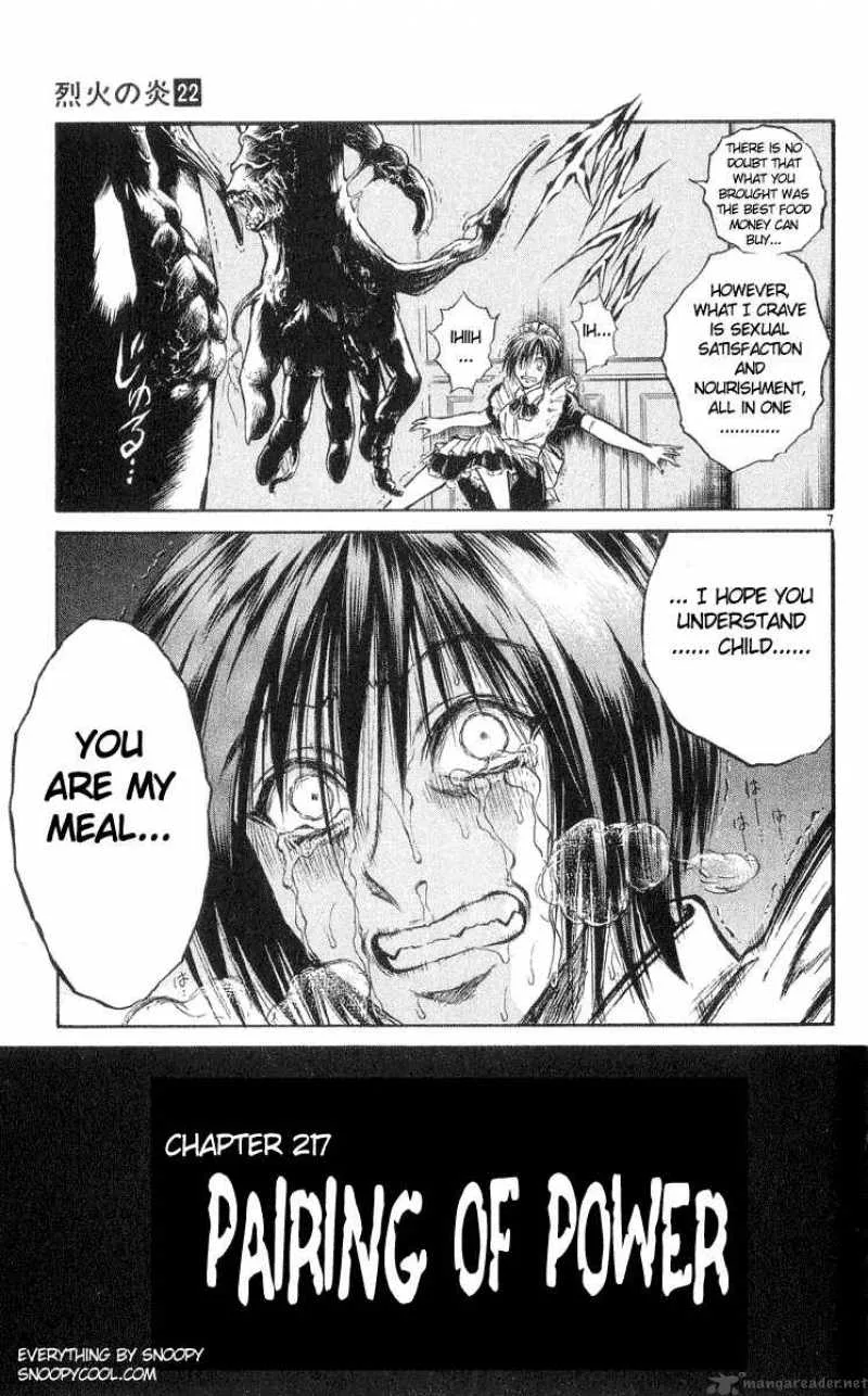 Flame Of Recca Chapter 218 page 7