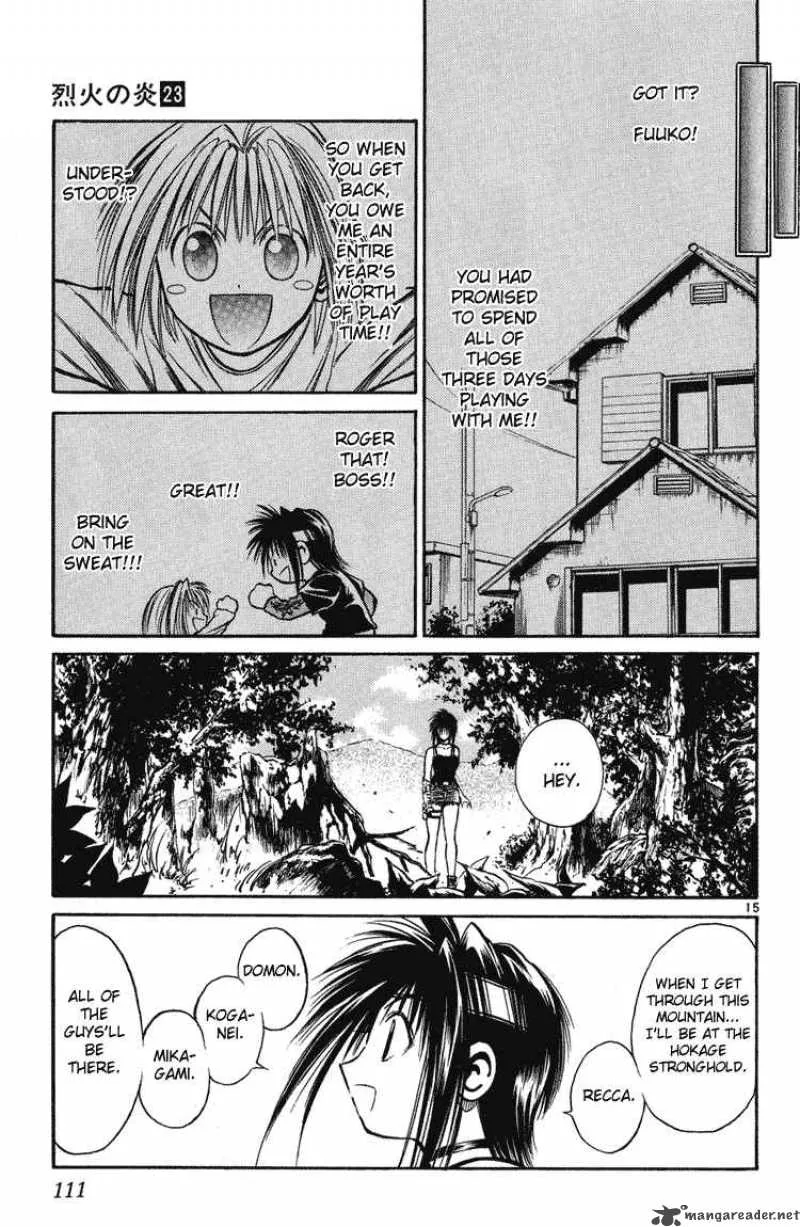 Flame Of Recca Chapter 224 page 15