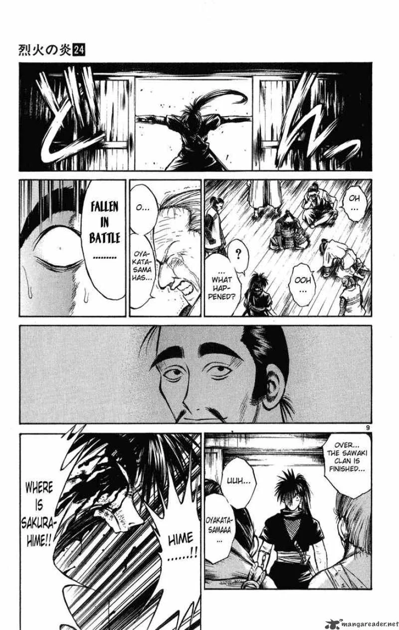 Flame Of Recca Chapter 233 page 9