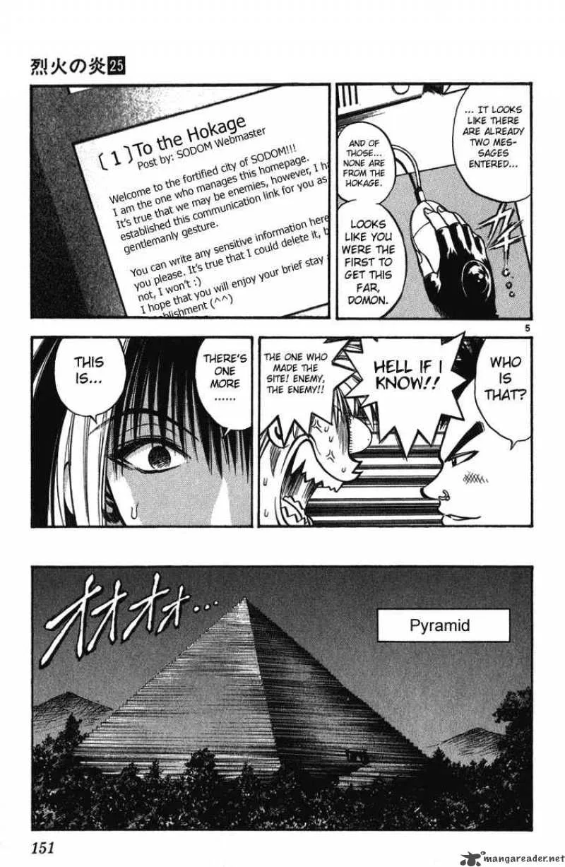 Flame Of Recca Chapter 247 page 5
