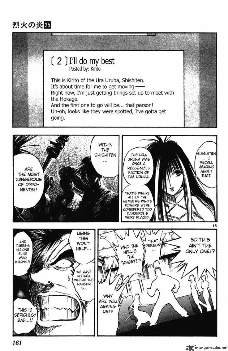 Flame Of Recca Chapter 247 page 15