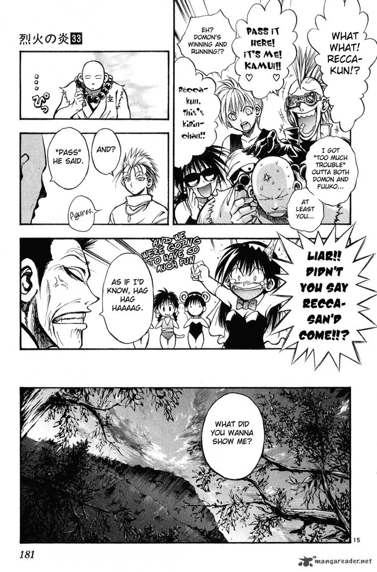 Flame Of Recca Chapter 330 page 14