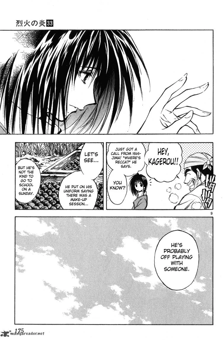 Flame Of Recca Chapter 330 page 9