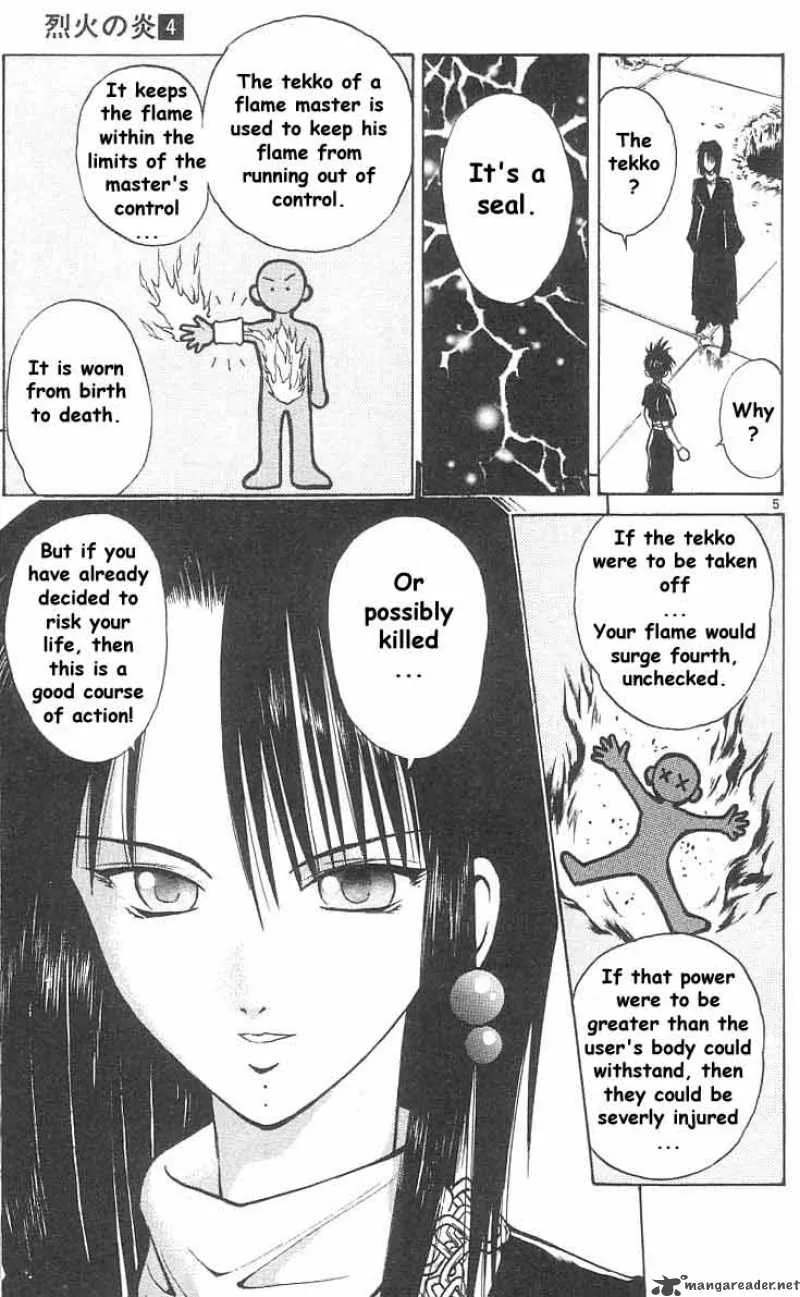 Flame Of Recca Chapter 35 page 5