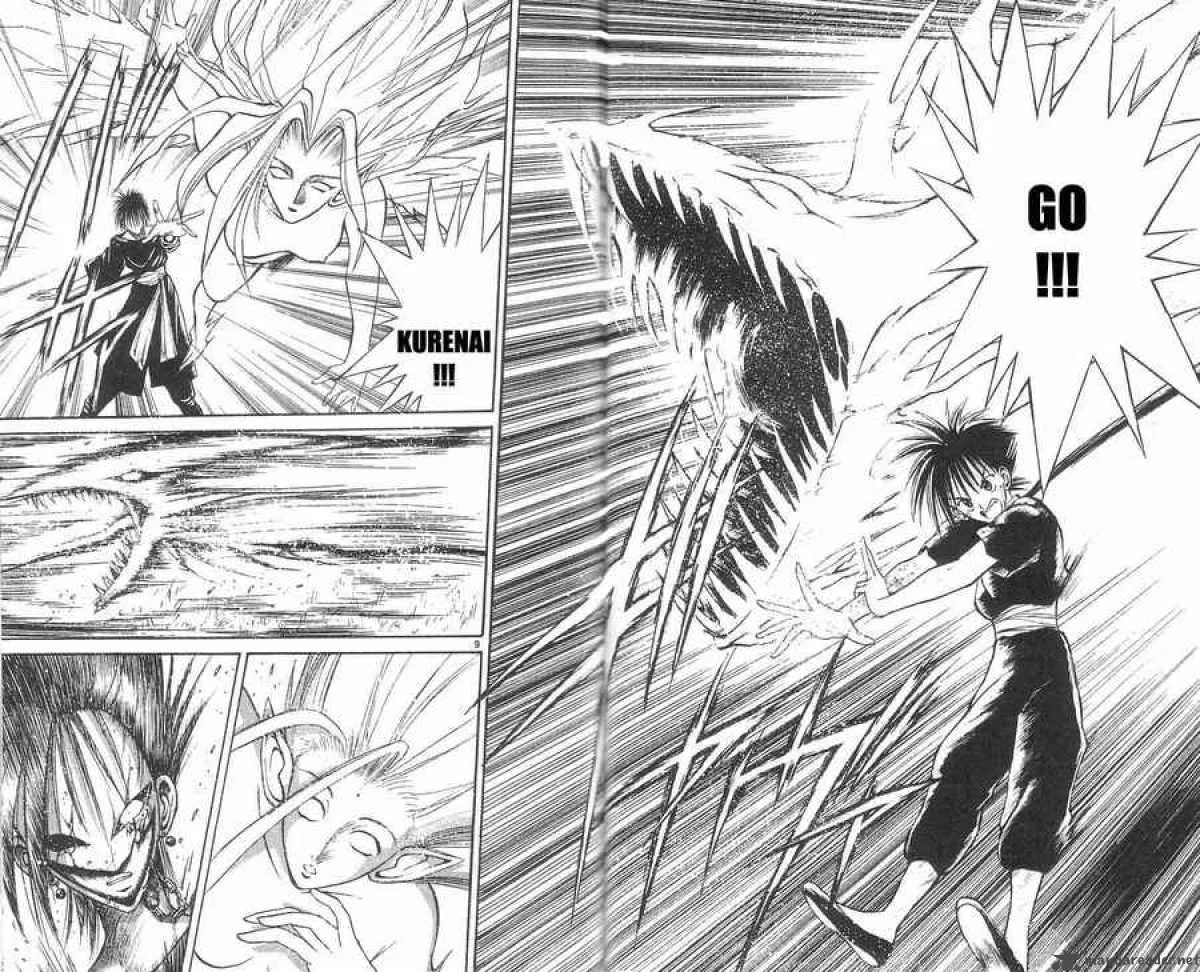 Flame Of Recca Chapter 36 page 8