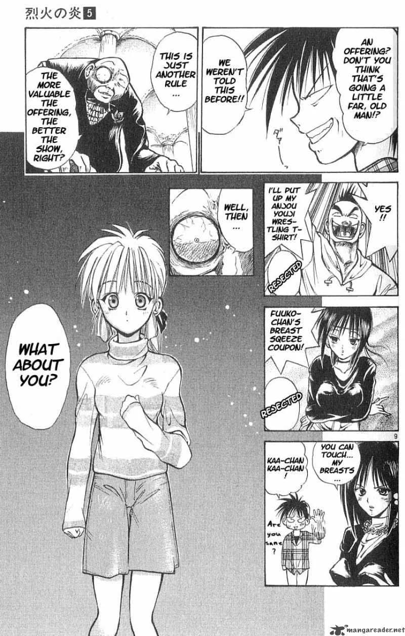 Flame Of Recca Chapter 43 page 8