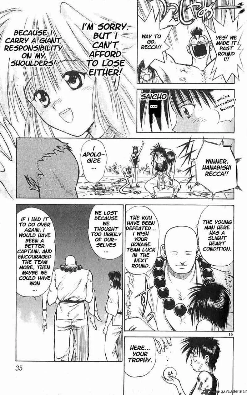 Flame Of Recca Chapter 51 page 13