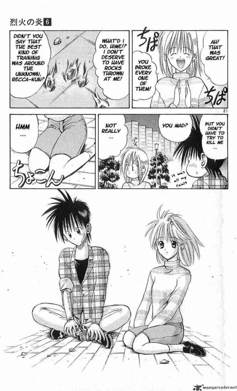Flame Of Recca Chapter 54 page 21