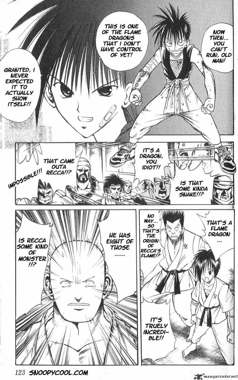 Flame Of Recca Chapter 66 page 8